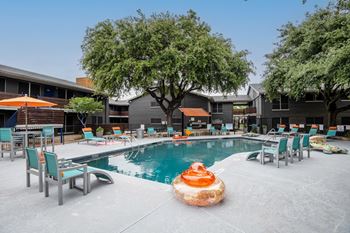 Resort-style pool